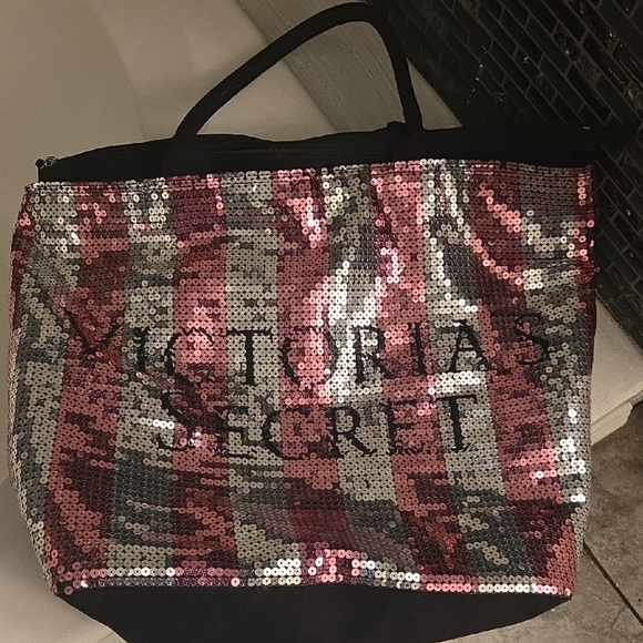 Victoria's Secret Multicolor Sequin Tote - Picture 4 of 7